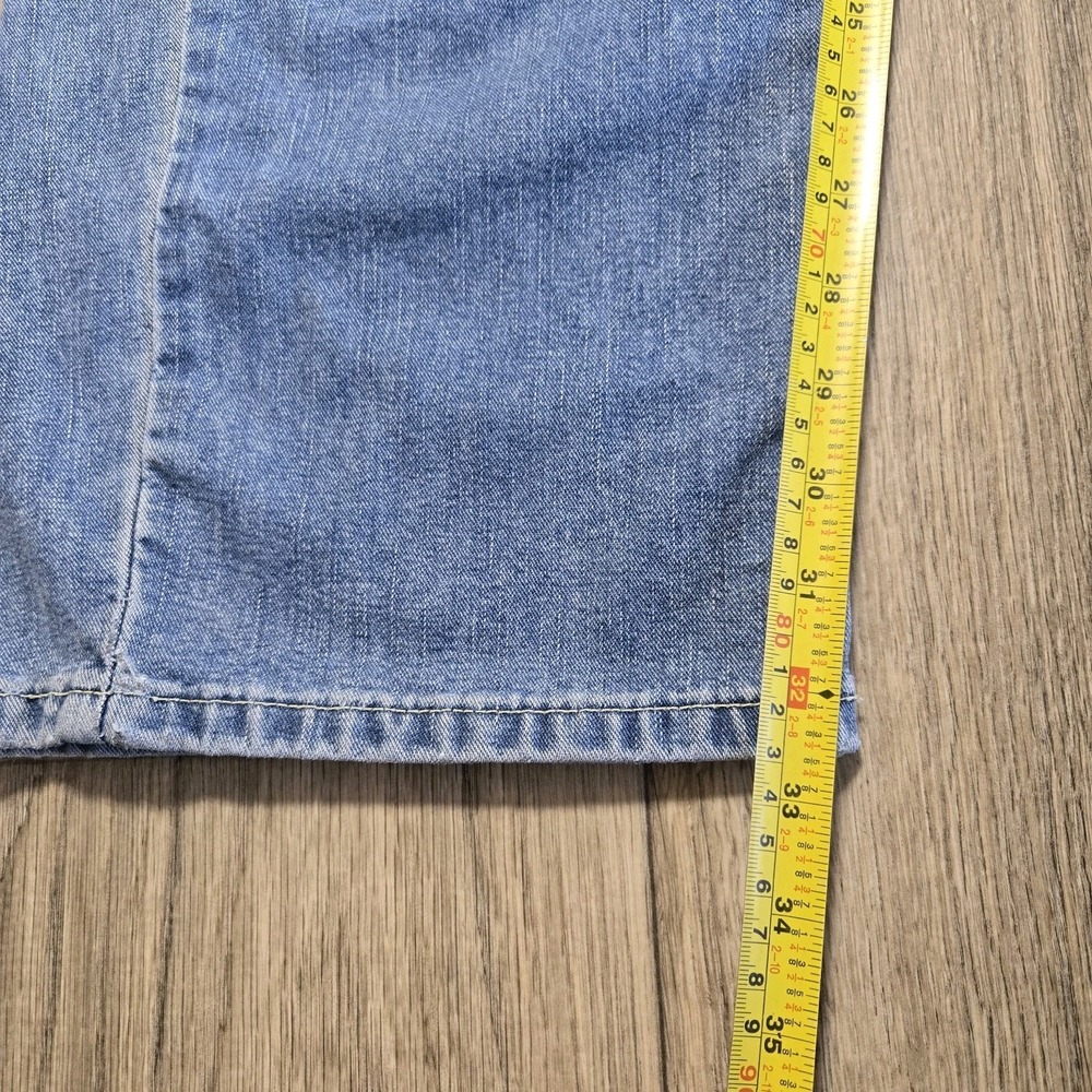 American Eagle Men's Fit 33x32 Blue Straight Leg Denim Pants 100% Cotton - Picture 10 of 14
